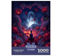 Buddha Statue Jigsaw Puzzle Impossibili 1000Pcs Decorazione Per La Casa. Giochi Rilassamento E Intelligence Per Adulti E Ragazzi Da 14 Anni 38x26cm/1000pcs