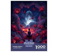 Buddha Statue Jigsaw Puzzle Impossibili 1000Pcs Decorazione Per La Casa. Rilassamento E Intelligence Per Adulti E Ragazzi Da 14 Anni 70x50cm/1000pcs