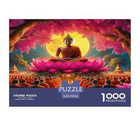 Buddha-Statue1000 Pezzi Puzzle Fai Da TeBuddha-Statue Divertimento Per Adulti Per Adulti E Bambini Dai 12 Anni Intrattenimento Creativo70x50cm/1000pcs