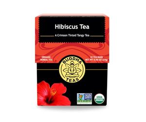 Buddha Teas - 100% del tè di erbe organico dell'ibisco - 18Bustine di tè