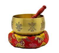 Buddha tibetano campana musicale bronzo campana tibetana bronzo campana tibetana Buddha campana tibetana campana tibetana ciotola di bronzo Buddha campana tibetana (dimensioni: 15,2 cm)