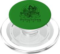 Buddha Verde Tara Mantra Buddismo Tibetano Vajrayana PopSockets PopGrip per MagSafe