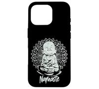 BUDDHA YOGA T-shirt YOGA namaste tshirt regalo per uomini e donne Custodia per iPhone 16 Pro