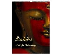 Buddha - Zeit für Entspannung (Wandkalender 2026 DIN A2 hoch), CALVENDO Monatskalender: Wellness für die Seele