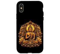 Buddha Zen Meditazione Buddismo Yoga Spirituale Custodia per iPhone X/XS