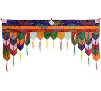BUDDHAFIGUREN/Billy Held Chukor - Arazzo Tibetano, 99 x 40 cm, Multicolore