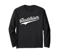 Buddhism Buddhist Maglia a Manica