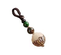 Buddhismo Bodhi Root Loto Keetchain Cancellata di tastie di Testa del Buddha Caragonisti Buddista
