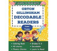 Budding Brains Bo Learn to Read with Orton Gillingham Decodable Read (Tascabile)