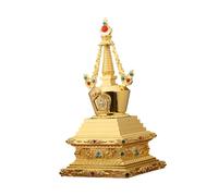 Buddismo Bodhi Stupa Tower Decor Decorazione domestica Statua per ufficio