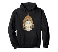 Buddismo Mahayana Dea Guanyin Avalokiteshvara Felpa con Cappuccio