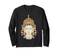 Buddismo Mahayana Dea Guanyin Avalokiteshvara Maglia a Manica