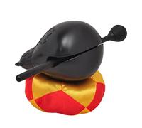 Buddista Pesce di Legno Zen Tamburo: Tempio di Blocco con Il Martello E Cuscino Strumenti Musicali Decorazione per La Meditazione In Aula