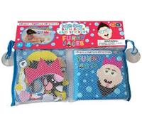 Buddy and Barney Funny Faces Colour Changing Bath Book & Stickers (Tascabile)
