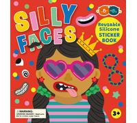 Buddy and Barney Silicone Sticker Book - Silly Faces (Copertina rigida)
