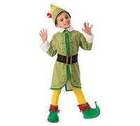 Buddy Il Elf Costume Bambini Natale Natività Play Bambine Elfo