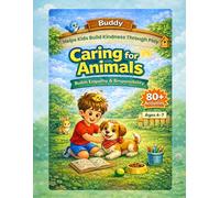 Buddy’s Animal Activity Book for Kids Ages 4-7: Fun Learning Activities: Trace, Match, Count, Find & Color Animals
