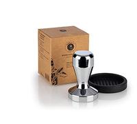 Buddy´s Bar - Barista Edition, Premium Tamper, Diametro Base 53 mm, Altezza 10 cm, Acciaio Inox, Timbro per Espresso per portafiltro da 53 mm