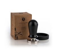 Buddy´s Bar - Barista Edition, pressacaffè di Alta qualità, Ø 51 mm, Base Altezza: 10 cm, in Acciaio Inox, Timbro Espresso per portafiltro da 51 mm, tampone da caffè con Tappetino in Silicone