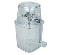 Buddy´s Bar -Tritaghiaccio, Ice Crusher di Alta qualità, Trasparente, lamette in Acciaio Inossidabile, Robusto e Durevole per la Produzione di Ghiaccio tritato