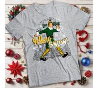 Buddy the Elf Yellow Snow Christmas T-Shirt Maglietta brutta da uomo e donna #MC