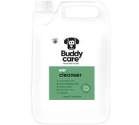Buddycare | Detergente per orecchie di cane | Soluzione detergente lenitiva per le orecchie dei cani | Ingredienti di origine naturale con Aloe Vera, 5L