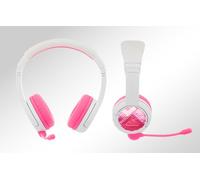 BuddyPhones Kopfhörer perKinder Homeschooling Bluetooth rosa BT-BP-SCHOOLP-PINK
