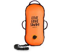 BUDDYSWIM Boa per Nuoto in acque libere 10 L per Traversate e Competizioni. Finitura in Nylon, Ultra Leggera e Resistente, con Manici e Cintura Regolabile.