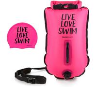 Buddyswim Boia Di Sicurezza Drybag 20 Litri Boia Da Open Water Cappello Da Bagno