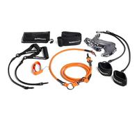 BUDDYSWIM Cintura Statica per il Nuoto. Corda Elastica Regolabile per l' Allenamento di Resistenza, l' AquaFitness e il Pilates Adatta per Dilettanti e Professionisti.