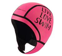 BUDDYSWIM Cuffia Nuoto in Neoprene da 2,5 mm per Il Nuoto in acque libere. Cuffia Piscina Uomo e Donna in Neoprene Isolante dal Freddo con Chiusura Facile, per Immersioni, Surf e lavori Acquatici.