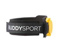 BUDDYSWIM Porta Chip. Supporto per Caviglia in Neoprene regolabile. Fascia Elastica per Caviglia. Accessorio sportivo ideale per Nuoto, Ciclismo, Corsa, Triathlon o Altri Sport. Nero