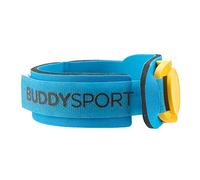 BUDDYSWIM Porta Chip. Supporto per Caviglia in Neoprene regolabile. Fascia Elastica per Caviglia. Accessorio sportivo ideale per Nuoto, Ciclismo, Corsa, Triathlon o Altri Sport. Blu