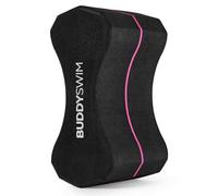 BUDDYSWIM Pullbuoy ad alta densità per adulti, ideale per migliorare la tecnica di bracciata e rafforzare il core.