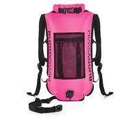 BUDDYSWIM Zaino Boa per Nuoto in acque libere 28 L con Sacca Interna Impermeabile al 100% e Schienale Staccabile. Boa Nuoto Resistente, Leggera e Facile da ripiegare.