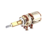 budebuse 16 Tipo Doppio Albero Potenziometro Rotativo Con Doppia Regolazione E Commutatore Per Accessori Elettronici A50K B50K In Metallo