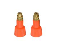 budebuse 2 spruzzatori da giardino, in plastica, per bottiglie, a prova di perdite, di ricambio, ugelli di ricambio