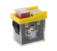 budebuse 250 V 2 Tasti Interruttore Impermeabile Antipolvere A breve termine Elettromagnetico Per La Sicurezza Della Macchina Per Interruttori Elettromagnetici KJD6 5E4