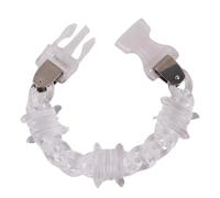 budebuse Bracciale in acrilico opaco con artigli sicuri e chiusura a incastro, accessorio alla moda versatile per l'uso quotidiano e bracciale funzionale per eventi, Taglia unica, come descritto