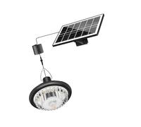 budebuse Lampada a sospensione di cristallo solare per esterni Funzione On/Off Acrilico ABS struttura PC Adatto per l'ingresso cortile cortile decorativo luci solari cortile