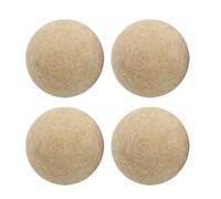 budebuse Set di 4 palline in sughero per calcio balilla 36 mm