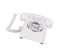 budebuse Telefoni fissi Per Casa Retro Telefono di Casa Con Funzione Rotazione E Suonerie E Volume. Desktop Antiquato Analoghi Con Rotella Telefono