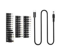 budebuse Viaggio DC5 5 x 2 1 mm a tipo C alimentatore di rete 100 WPD cavo di ricarica per laptop leggero adattatore di ricarica rapida