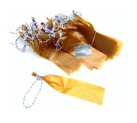 AlcoFermBrew Budello di collagene 45mm / 30cm - 30 Pezzi | Budello di collagene per Salsiccia | Salami