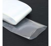 Budello Sintetico - Budella di plastica per salumi, Budello Artificiali per Salumi (Ø40mm/5mts - Trasparente)