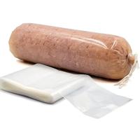 Budello Sintetico - Budella di plastica per salumi, Budello Artificiali per Salumi (Ø95mm/10mts - Trasparente)