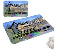 Budelym Tappeto Personalizzato per la Tua Area, Zerbino Personalizzato con Texto e Immagini, Ingresso interno ed esterno - per casa, giardino, ufficio, decorativo