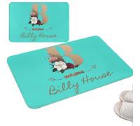 Budelym Tappeto Personalizzato per la Tua Area, Zerbino Personalizzato con Texto e Immagini, Ingresso interno ed esterno - per casa, giardino, ufficio, decorativo