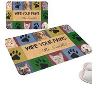 Budelym Tappeto Personalizzato per la Tua Area, Zerbino Personalizzato con Texto e Immagini, Ingresso interno ed esterno - per casa, giardino, ufficio, decorativo