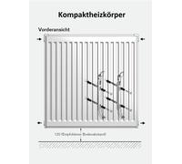 Buderus Compatto Termosifone Radiatore Profilo Tipo 11 21 22 33 Nel Set